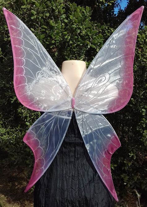 blue fairy wings adults|adult size fairy wings.